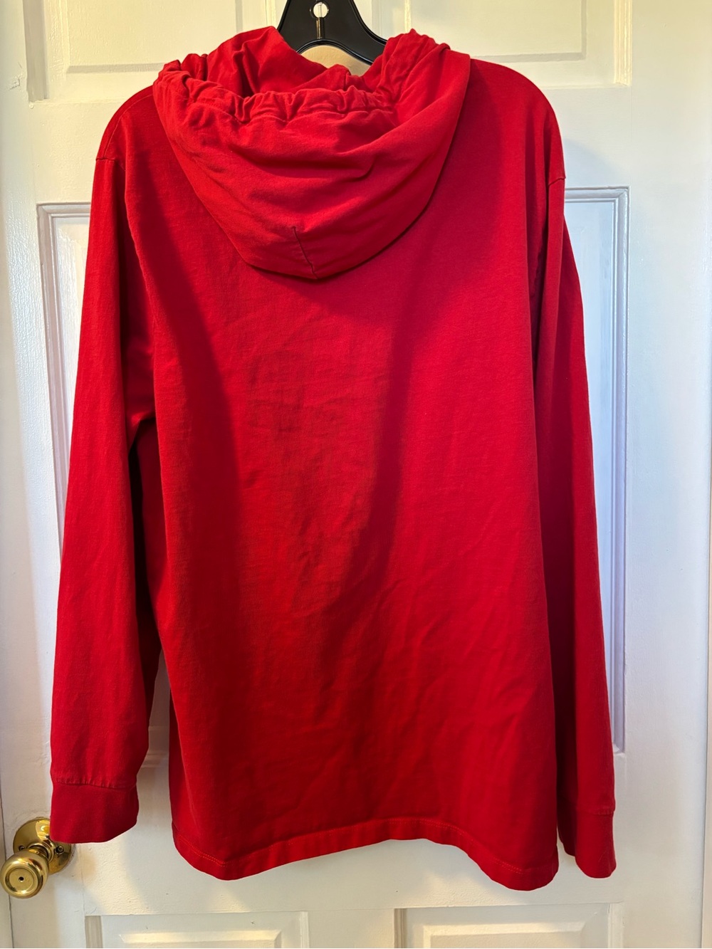 Polo by Ralph Lauren Red Polo Bear Hoodie Sweatshirt XL women’s - Picture 3 of 4